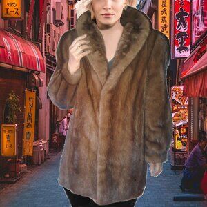 Pappas Genuine  Mink Fur Coat